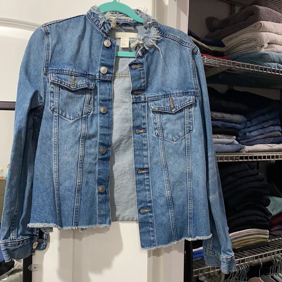Blue Denim Jean Jacket - Picture 1 of 2